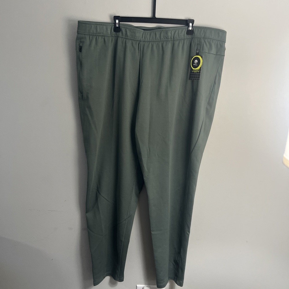 Athletic Slim Knit Pant Flag Stone Green Size 3xl (48-50)